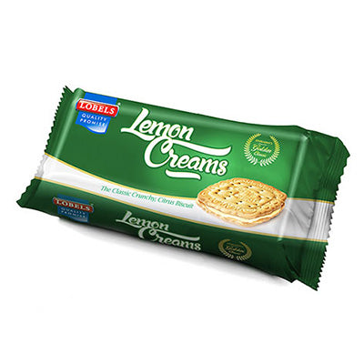 Lobels Biscuit Lemon Creams 200g