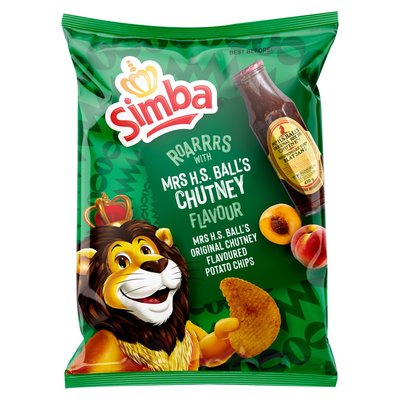 Simba Chips Mrs Balls Chutney 120g - BB: 14/02/2024
